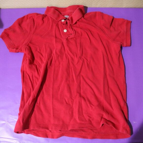Old Navy Red Polo Medium - Picture 1 of 2